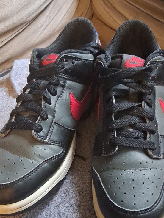 Nike Other - Nike Men’s Black and Red Low-Top Sneakers with White Sole